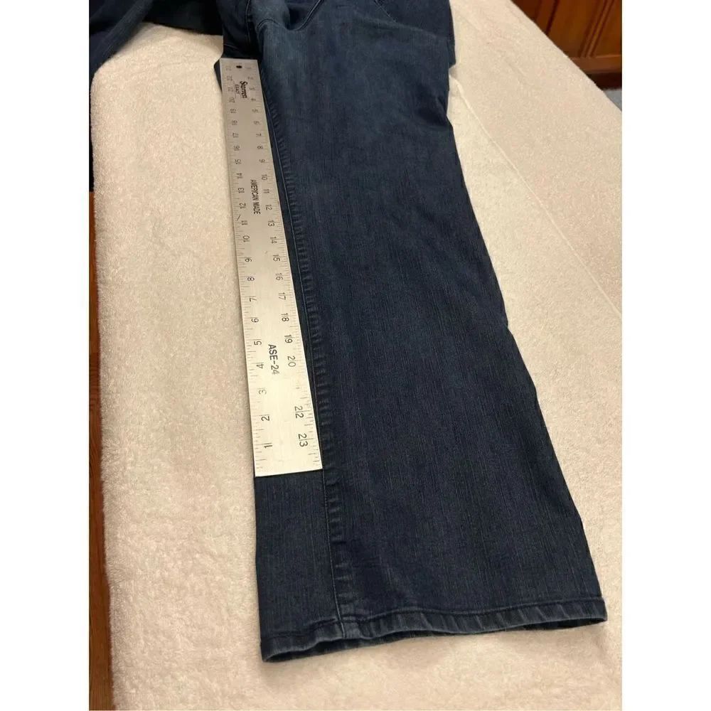 Kenneth Kole dark blue flares - Picture 6 of 9